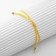 Bracelet "inspiration" be the best, yellow color, d = 6 cm
