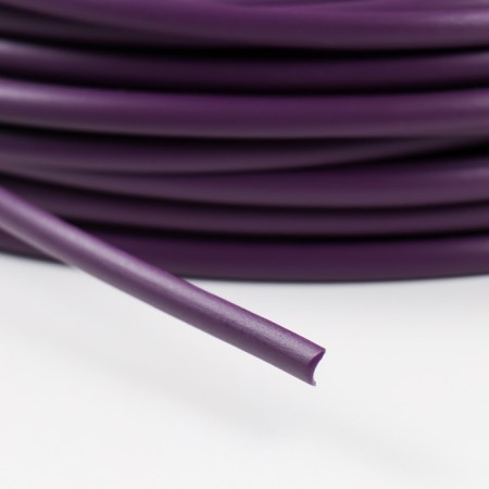 Artificial Rang Smooth 7 mm 100 m half a pipe (purple)-3