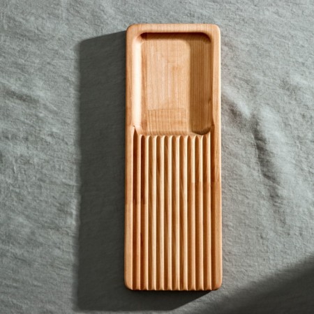 Defense board for feeding and serving with the ADELICA menage, 28 × 10 × 1.8 cm, birch-3