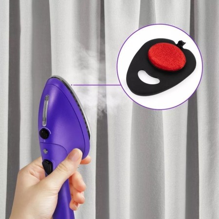 KT-9133 steamer, floor, 1580 watts, 1800 ml, 70 g/min, "3 in 1", purple-6