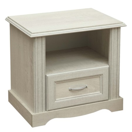 Covereign cabinet "Soho" 32.17, 550 × 374 × 518 mm, concrete pine white / concrete Pine Patina