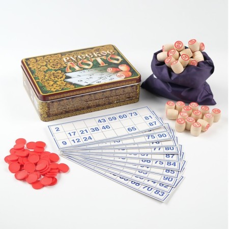 Russian lotto "Russian patterns", 24 cards-3