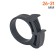 AIRLINE clamp, 26-31/9 mm, power gear castle, plastic P66, black