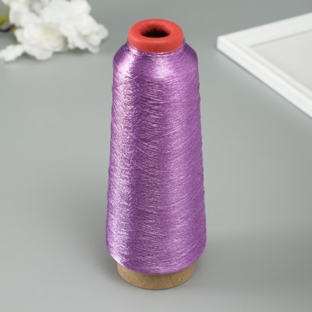 Lurex thread for creativity 3500 m, lilac