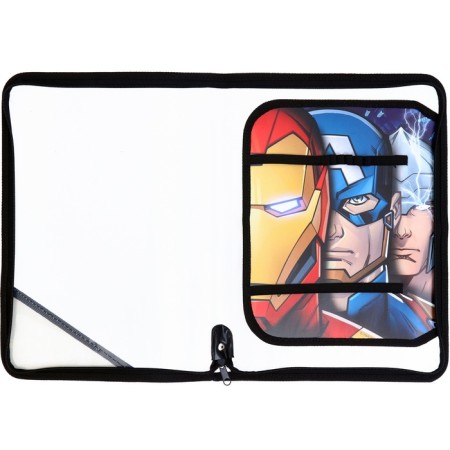 Plastic folder A4, on lightning, Avengers-1