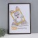 Photo frame Plastic "Pixel" 50x70 cm, wenge