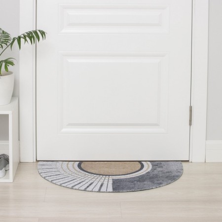 Rug of the galliped muddy share "Ra", 45 × 75 cm, color gray color-2