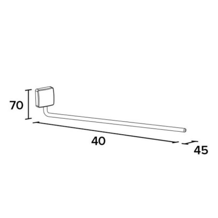Turning towel holder Nice701-1