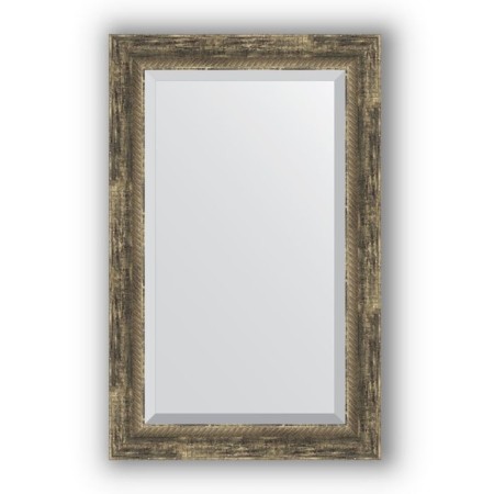 Mirror with fake in the baguette frame - an old tree with weaving 70 mm, 53 x 83 cm, evoForm