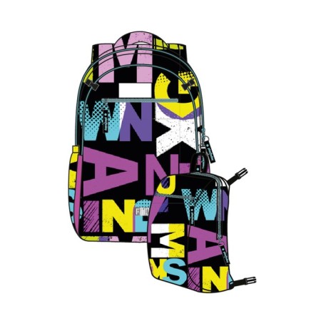 Backpack for girls, size 40*26*19 cm-13