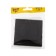 Tot Matte Glass switch, 10 a, 1 cl., With backlight, hidden, glass, black
