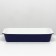 Medium toilet with a mesh of 36 x 26 x 6.5 cm, blue tray/white grid
