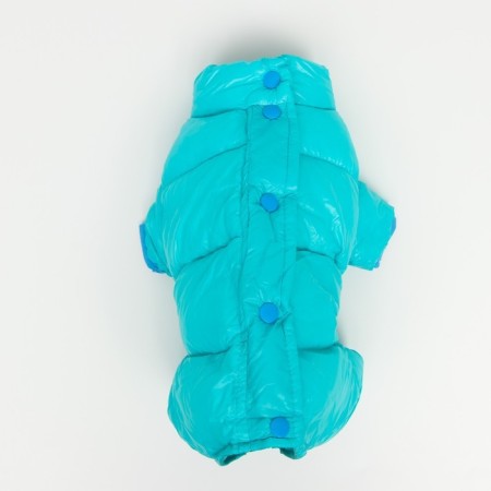 Kombinson on the buttons, size 8 (DS 23 cm, OG 30, Osh 22 cm), blue-7
