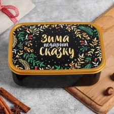 Lunch - boxing “Winter will give a fairy tale, twigs” 1.2 liters