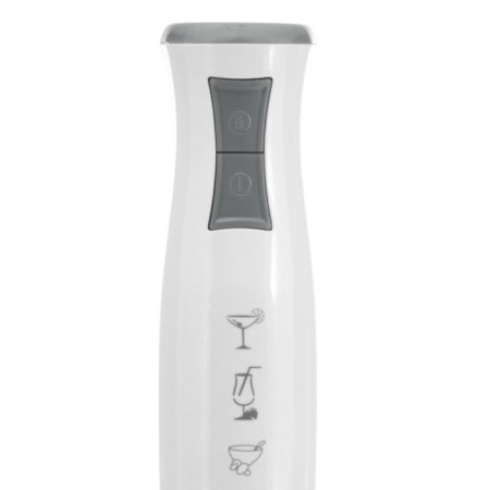 ECON ECO-335HB, 700 W, 500 ml, 2 speeds, 2 nozzles, white and gray-2