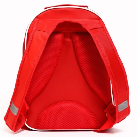 School backpack with an ergonomic back, 37x26x15 cm, Avengers-3