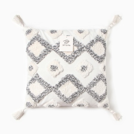 Pillowcase decorative Ethel Boho Style 45x45 cm, cotton-3