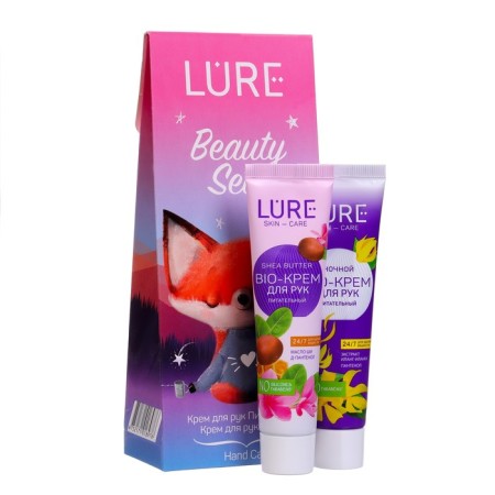 Gift set Lure: Bio-cream for hands is nutritious, 40 ml + Bio-cream night, 40 ml