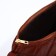 Cross-Bodi Bag on a zipper, brown color