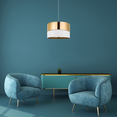Suspended lamp TK Lighting Hilton 4771, E27, 1x15W, 500x500x1750 mm, white color-1