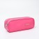Cosmetic bag 2x Style, 21*7*8, 2 Potod on zippers, raspberry