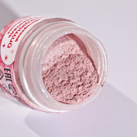 Glitter water -soluble Konfinetta "red" for decorating desserts, drinks, 5 g.-3
