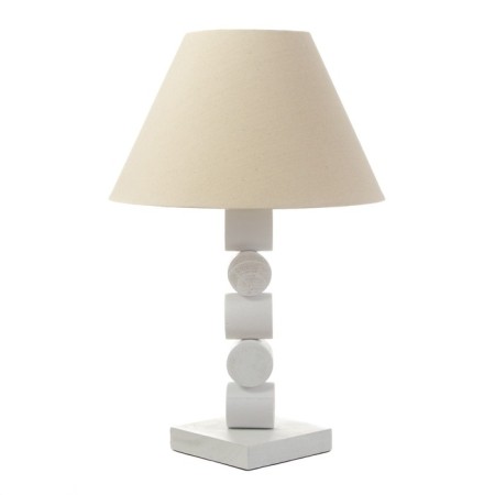 BIM table lamp E27 40W white 35x35x56cm Risalux-5