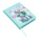 Notebook Gift Book 96l, line, with a knife, cut with a pattern of the cover, anime (12.9x9cm) 10539