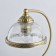 Hell lamp "Amanda", 40W E27, brass color