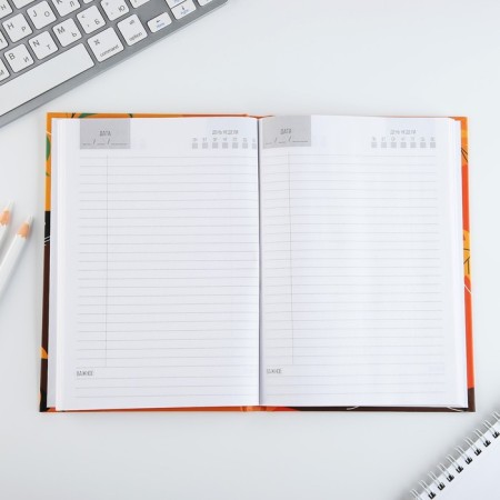 Diary A5, 80 liters, a solid cover to the "beloved teacher"-2