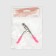 Eyelashes curls, plastic handles, mix color