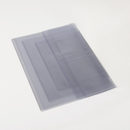 PVC liner for documents, 4 sets, transparent color-1