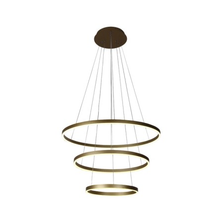 Suspension "Thor", size D80+60+40x200 cm, 110W, LED, 3000K, Dimmic, with FDU