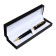 Ballic handle, gift, in the leatherette case, rotary, "file", black with gold