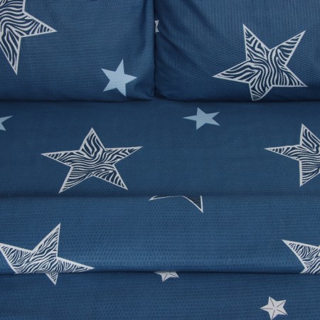 Bed linen Pavline 2sp Zebra star 175x215, 180x215, 70x70cm 2pcs 90g/m, polyester 100%-1