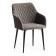 Bremo Mod chair. 708 fabric/metal, 58x55x83cm, gray 26/black