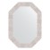 Mirror in the baguette frame, honeycomb aluminum 70 mm, 52x72 cm