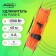 The extension cord on the frame Luazon Lighting Eco, 1 Roset, PVS 2x0.75, 6 A, 1300 W, 40M, Orange