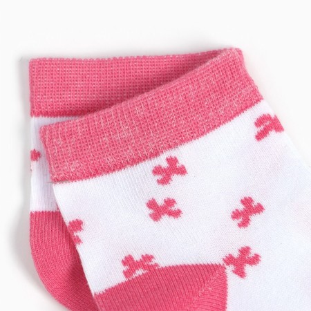 Women's socks, white color/cat, size 35-37-3