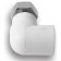 Aqualink square, polypropylene, d = 20 mm x 1/2 ", with a pitch nut