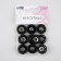 The buttons are sewing, decorative, d = 23 mm, 5 pcs, black color