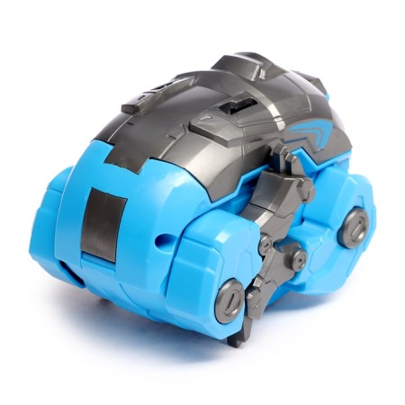 Robot-Dinosaur "Bronotosaurus", transforms into an egg, the color of the blue-6