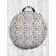 Pillow Sidushka "Field of Iris", decorative, d = 52 cm