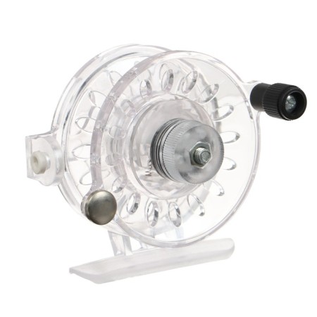 Inertial coil, plastic, diameter 6 cm, guide fishing lines, transparent color, 109-4