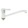 ACCOONA A4167G kitchen mixer, single -leaf, with nut, silumin, white