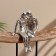 Souvenir "Romance" aluminum, mankid tree 46x8x30 cm