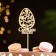 Topper "Bright Easter, Egg", on a suspension, Golden Gold beautifully