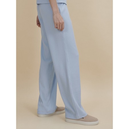 Female trousers, size XS, blue color-1