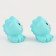 Miniature Puppet "Smiling Dragon", set of 2 pcs., Size 1 pc. - 2.4 × 1.9 cm
