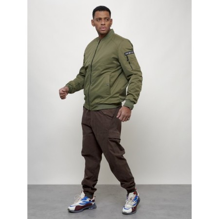 Male bomber, size 58, khaki color-1
